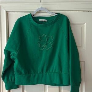 LOFT Emerald Green Sweatshirt